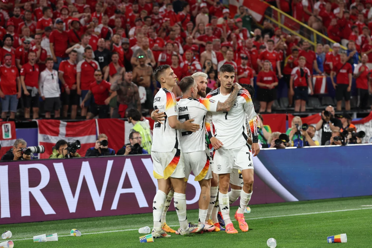 Almanya, Danimarka’yı mağlup ederek çeyrek finale yükseldi