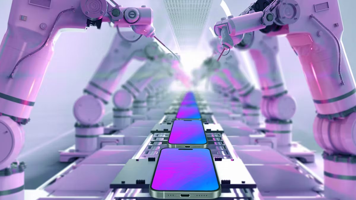 Apple, iPhone üretiminde çalışan insanların yarısını otomasyonla değiştiriyor