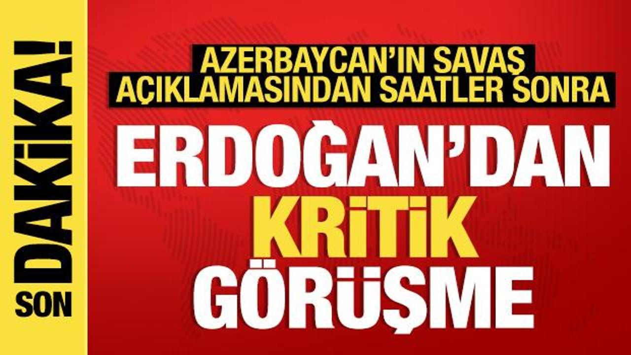 Azerbaycan’ın ‘savaş’ tepkisinden saatler sonra Erdoğan-Paşinyan arasında kritik görüşme