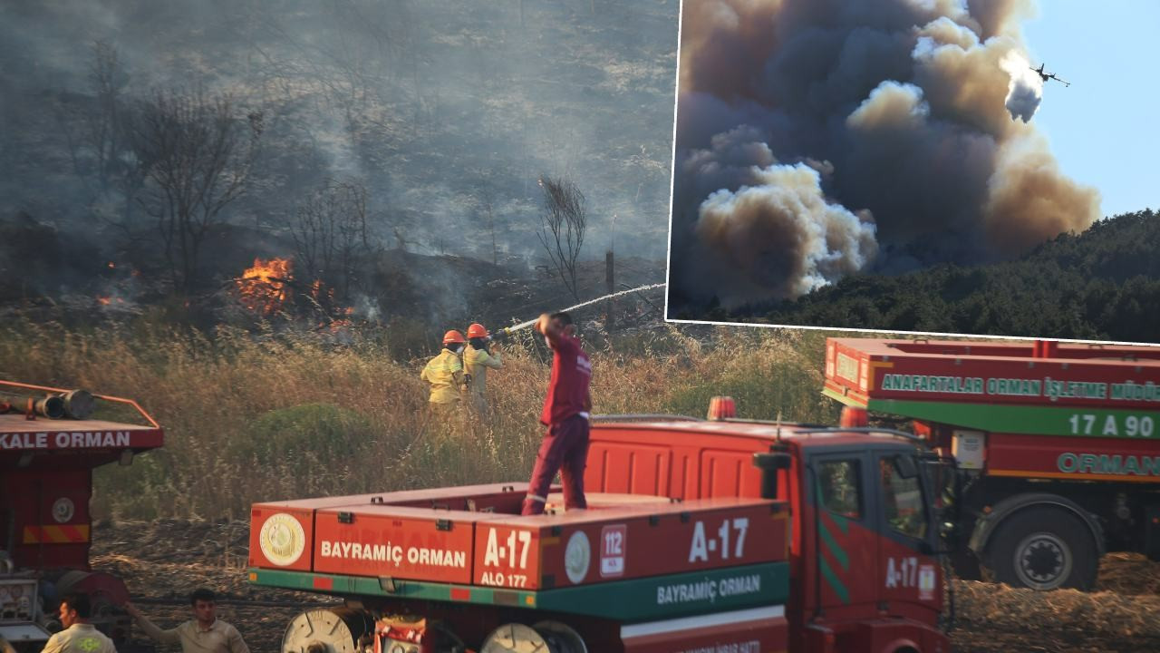 Çanakkale ve Uşak’ta orman yangını! Bakan Yumaklı Çanakkale Boğazı için son dakika kararını duyurdu