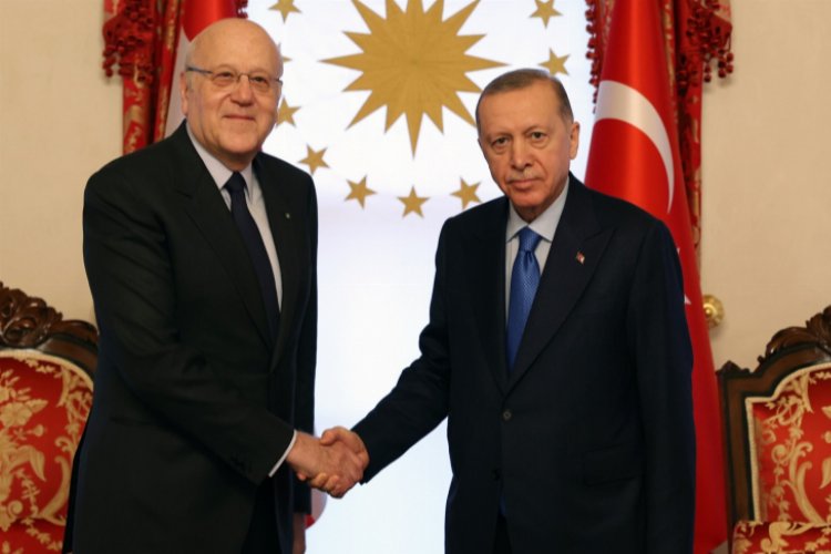 Cumhurbaşkanı Erdoğan, Lübnan Başbakanı ile görüştü
