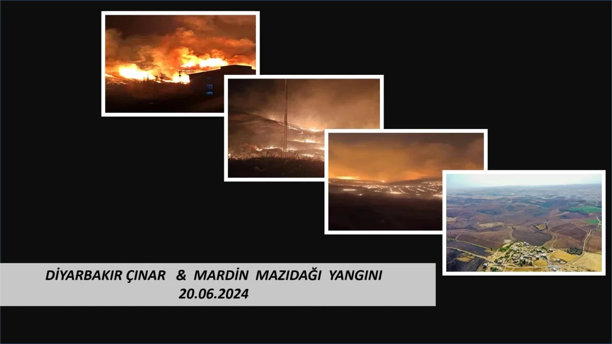 Dicle Elektrik, Diyarbakır ve Mardin’deki Yangınla İlgili Açıklama Yaptı