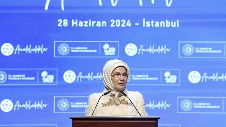 Emine Erdoğan: Yerel ürünlerimizi markalaştırarak ulusal kalkınmayı desteklemeyi hedefliyoruz