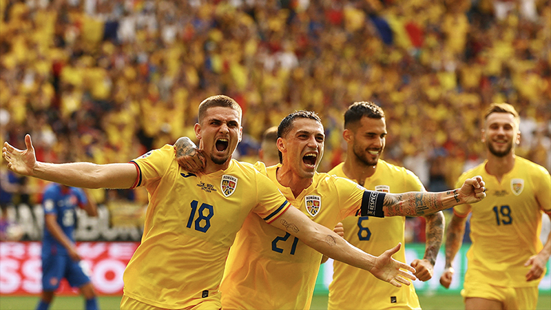 EURO 2024 | 4 takım da grup aşamasını aynı puanda tamamladı; Romanya lider çıktı!