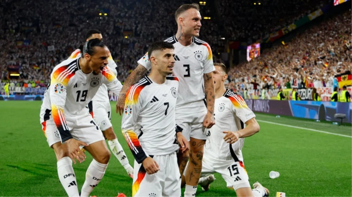 EURO 2024’te Almanya, Danimarka’yı 2-0 mağlup ederek çeyrek finale yükseldi