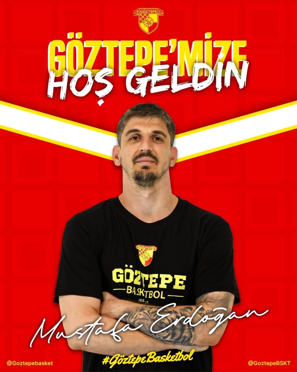 Göztepe Basketbol, Mustafa Erdoğan’ı kadrosuna kattı