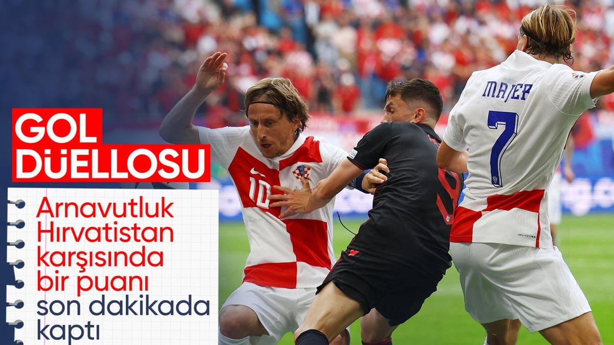 Hırvatistan – Arnavutluk maçında kazanan çıkmadı