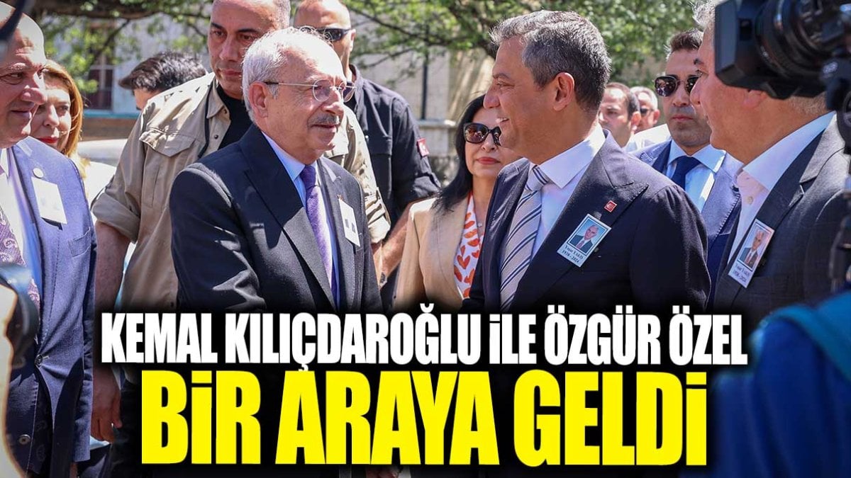 Kemal Kılıçdaroğlu ile Özgür Özel bir araya geldi