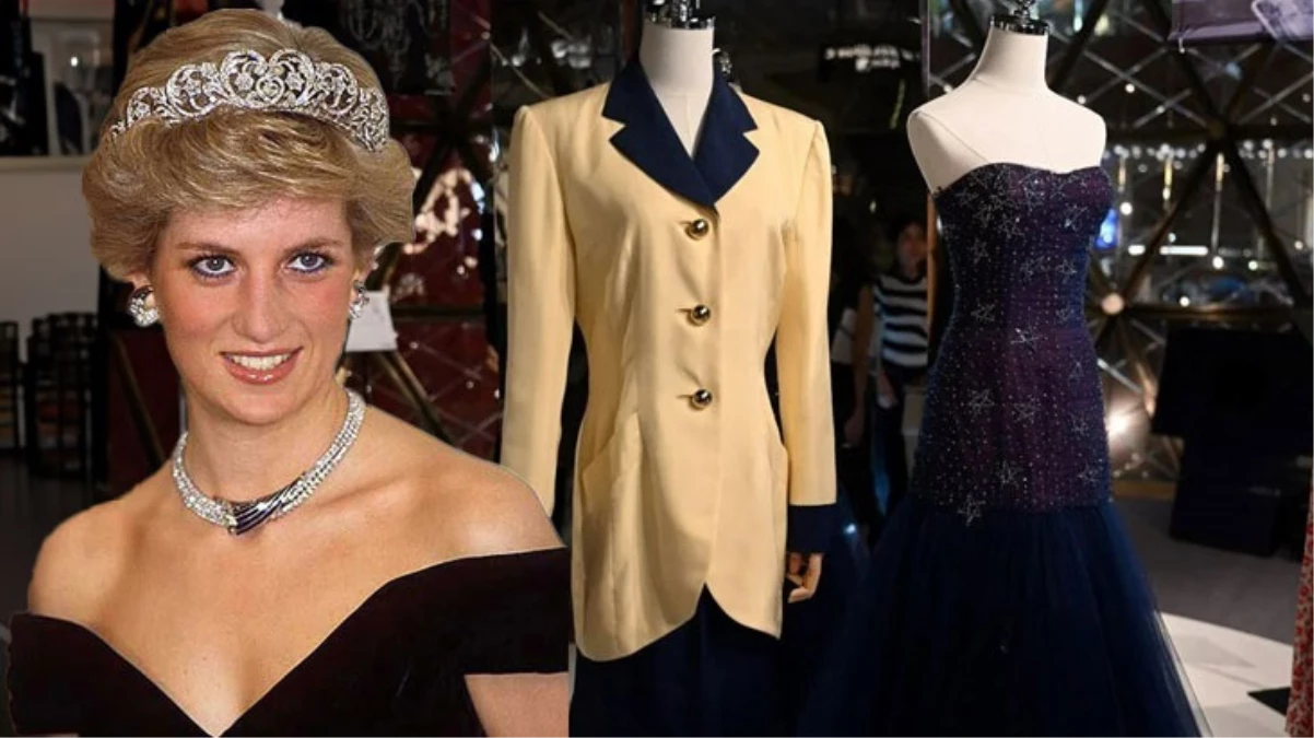 Prenses Diana’nın kıyafet ve mektuplarından oluşan koleksiyonu, 164 milyon TL’ye satıldı