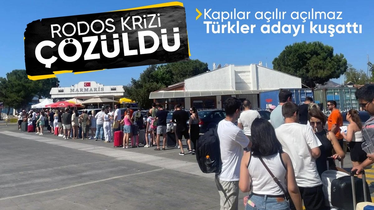Rodos’a vize sorunu çözüldü: Türk vatandaşları mağduriyetten kurtuldu