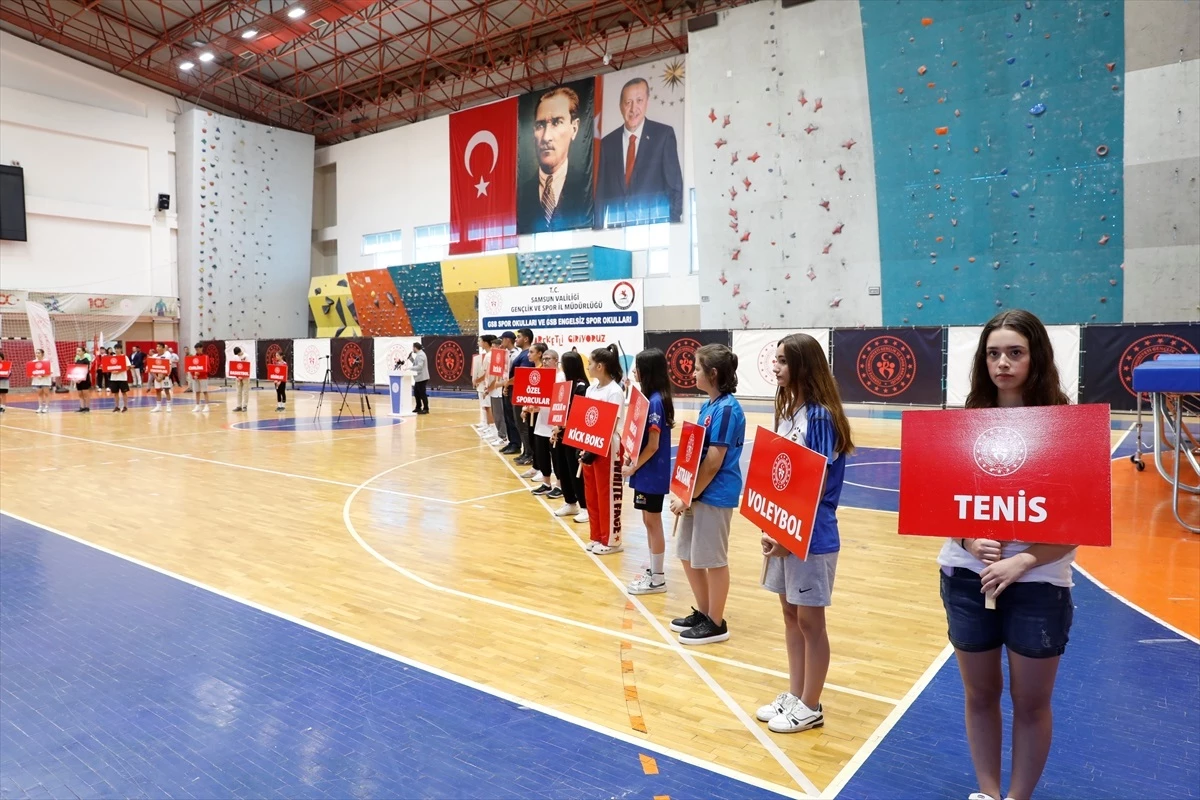 Samsun’da Yaz Spor Okulları ve Engelsiz Spor Okulları Açıldı