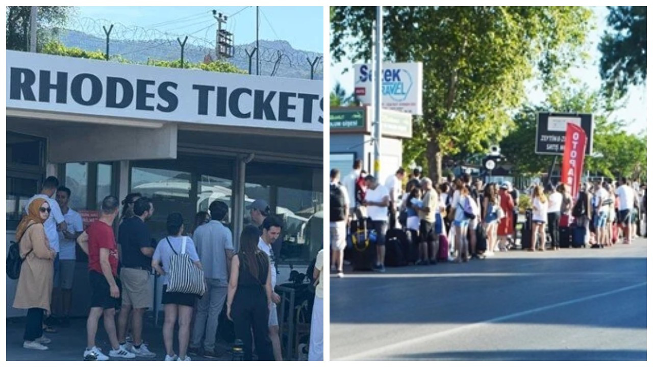 Tatilcilerin Rodos’taki kapıda vize sıkıntısı çözüldü
