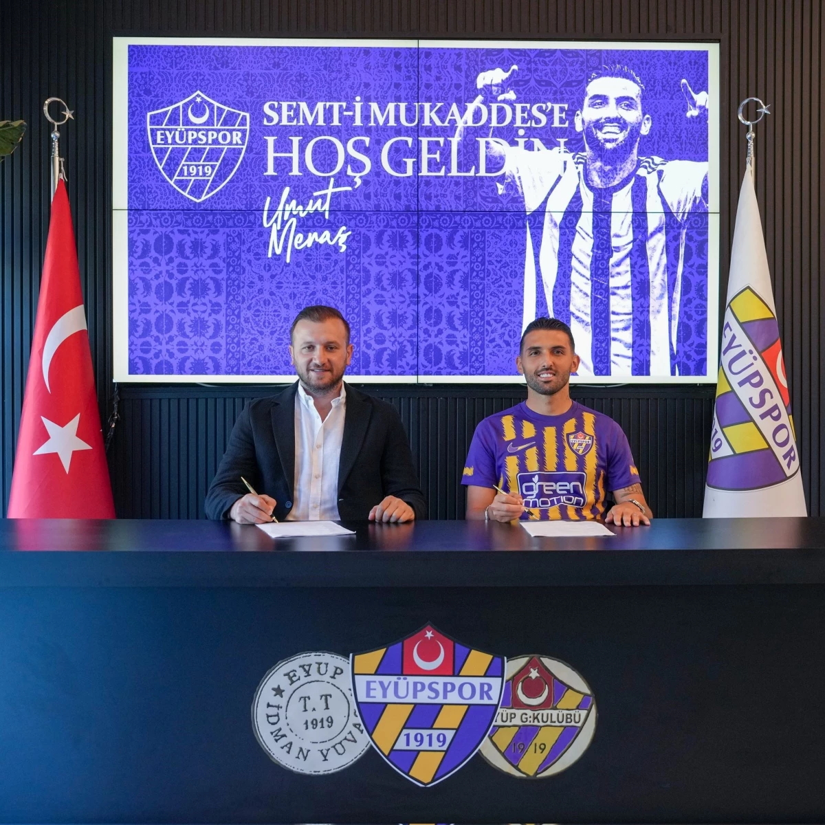 Eyüpspor, Umut Meraş ile 2 yıllık sözleşme imzaladı