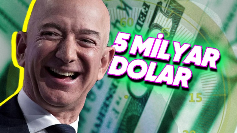 Jeff Bezos, 5 Milyar Dolarlık Amazon Hissesi Sattı! (Peki Neden?)