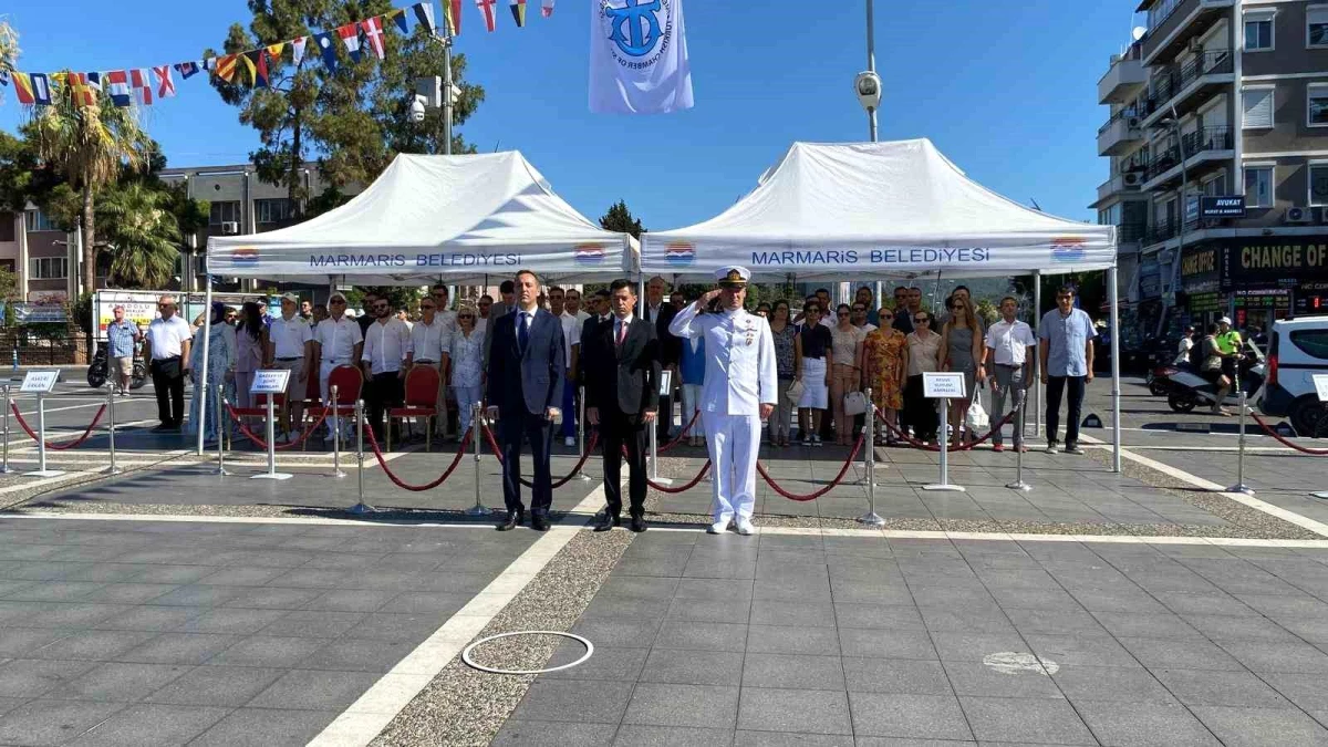 Muğla’nın Marmaris ilçesinde 1 Temmuz Denizcilik ve Kabotaj Bayramı kutlamaları başladı