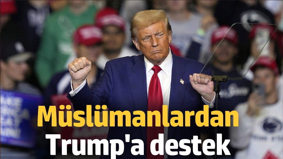 Müslümanlardan Trump’a destek