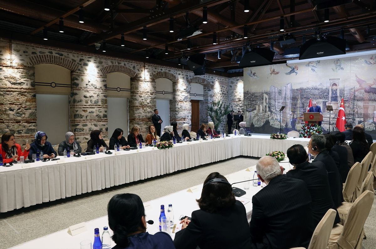 Cumhurbaşkanı Erdoğan, ICAPP Kadın Kolu 9. Toplantısı Katılımcılarını Ağırladı