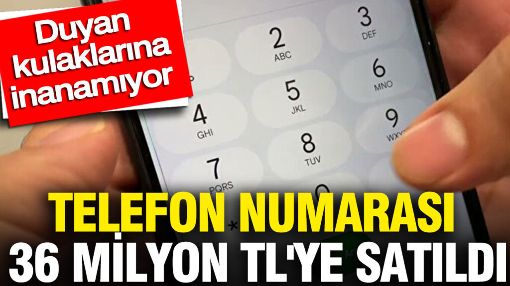 Dubai’de Rekor Fiyatla Satılan Telefon Numarası: 36 Milyon TL